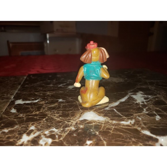 Vintage All Dogs Go To Heaven "Itchy" PVC Figure Toy 1989 Wendy's - Picture 3 of 7